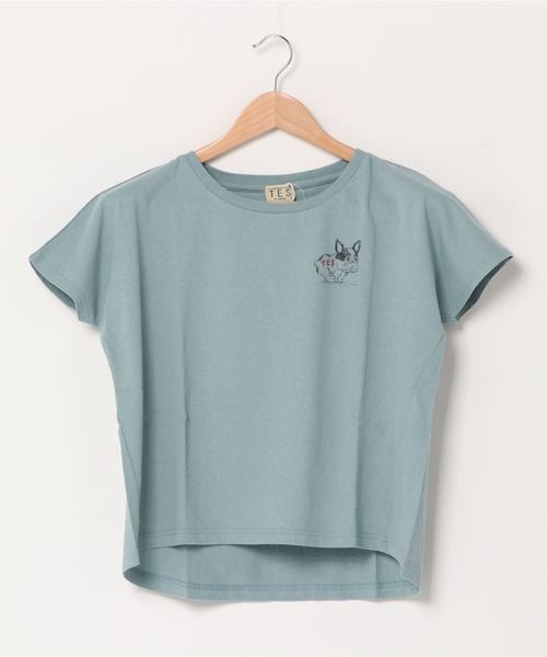 The Endless Summer（エンドレスサマー）の「[THE ENDLESS SUMMER/エンドレスサマー] 別注 BUHI Tシャツ（Tシャツ/カットソー・レディース・ホワイト/ベージュ/サックスブルー/ピンク/ライトパープル・XS）」の7枚目の写真