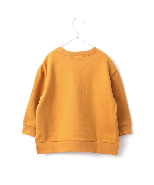 MAKE YOUR DAY（メイクユアデイ）の「ビンテージアメロゴ裏毛トレーナー■80～140cm（スウェット・キッズ・パープル/ブルー/キャメル・90/100/110/120/80/130/140）」の10枚目の写真