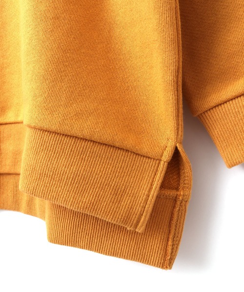 MAKE YOUR DAY（メイクユアデイ）の「ビンテージアメロゴ裏毛トレーナー■80～140cm（スウェット・キッズ・パープル/ブルー/キャメル・90/100/110/120/80/130/140）」の15枚目の写真