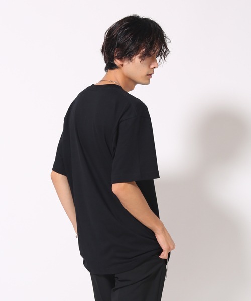 WESTBOY(ウエストボーイ)の「【NEVEREVERBAD】RED ROSE EMBROIDERED T-SHIRT(Tシャツ/カットソー・メンズ・ホワイト/ブラック・M/L/XL)」の13枚目の写真
