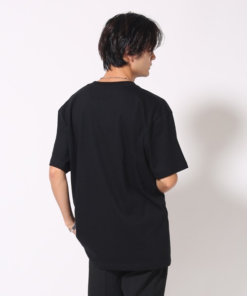 WESTBOY(ウエストボーイ)の「【NEVEREVERBAD】RED ROSE EMBROIDERED T-SHIRT(Tシャツ/カットソー・メンズ・ホワイト/ブラック・M/L/XL)」の15枚目の写真