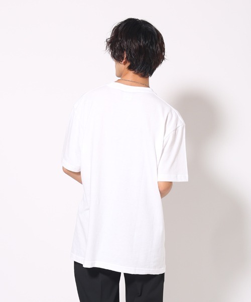 WESTBOY(ウエストボーイ)の「【NEVEREVERBAD】RED ROSE EMBROIDERED T-SHIRT(Tシャツ/カットソー・メンズ・ホワイト/ブラック・M/L/XL)」の22枚目の写真