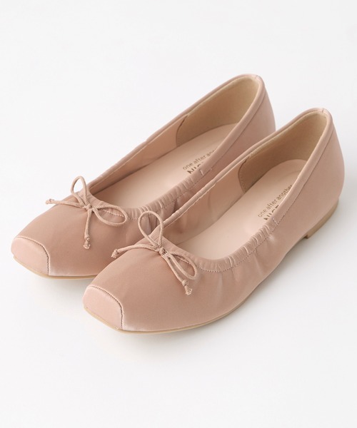 one after another NICE CLAUP(ワンアフターアナザーナイスクラップ)の「バレエシューズ(バレエシューズ・レディース・ピンクベージュ/ゴールド/ベージュ・LARGE/MEDIUM/SMALL)」の1枚目の写真