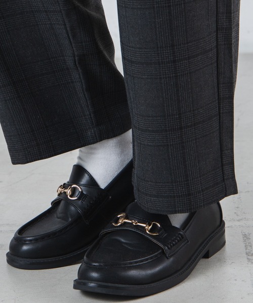 WEGO（ウィゴー）の「WEGO/セミワイドチェックスラックス（スラックス・メンズ・ブラウン系その他2/グレー系その他2/グレー系その他3・MEDIUM/LARGE/SMALL）」の17枚目の写真