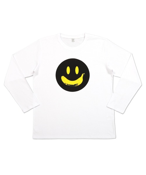 バナナグラフィック Lサイズ 長袖Tシャツ バナナグラフィック Lサイズ 長袖Tシャツ