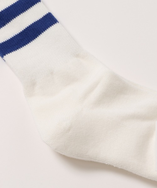 ALAND(エーランド)の「AngelSocks/ラインコットンソックス 2919942(ソックス/靴下・レディース・ブラック/ネイビー/ブルー/グリーン・0)」の7枚目の写真