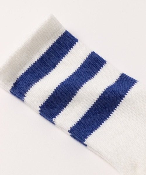 ALAND(エーランド)の「AngelSocks/ラインコットンソックス 2919942(ソックス/靴下・レディース・ブラック/ネイビー/ブルー/グリーン・0)」の10枚目の写真