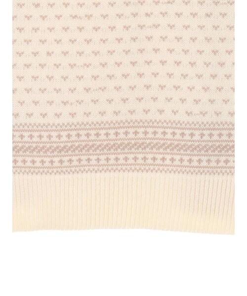 CRAFT STANDARD BOUTIQUE（クラフトスタンダードブティック）の「ジャガードニットプルオーバー＊（ニット/セーター・メンズ・ダークグリーン/アイボリー・LL/M/L）」の6枚目の写真