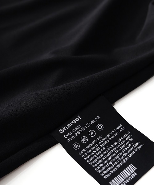 SHAREEF（シャリーフ）の「GEORGETTE  JQ CARDIGAN（カーディガン/ボレロ・メンズ・ブラウン/ネイビー/ブラック/ピンク/ホワイト系その他・2/1/3）」の9枚目の写真