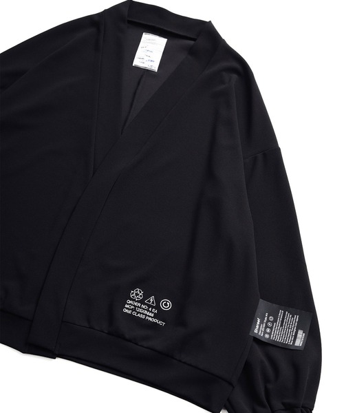 SHAREEF（シャリーフ）の「GEORGETTE  JQ CARDIGAN（カーディガン/ボレロ・メンズ・ブラウン/ネイビー/ブラック/ピンク/ホワイト系その他・2/1/3）」の10枚目の写真