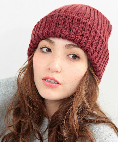 B:MING by BEAMS（ビーミングバイビームス）の「ビーミング by ビームス / アクリルプレーンワッチ（ニットキャップ/ビーニー・レディース・ホワイト/チャコールグレー/レッド系その他/ネイビー・ONE SIZE）」の10枚目の写真