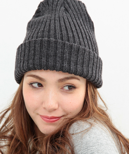 B:MING by BEAMS（ビーミングバイビームス）の「ビーミング by ビームス / アクリルプレーンワッチ（ニットキャップ/ビーニー・レディース・ホワイト/チャコールグレー/レッド系その他/ネイビー・ONE SIZE）」の11枚目の写真