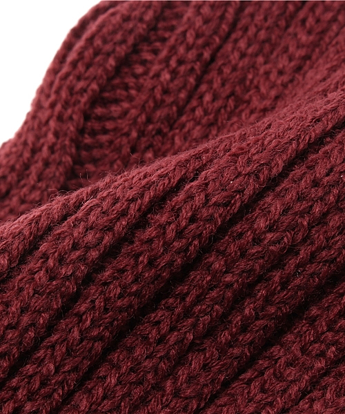 B:MING by BEAMS（ビーミングバイビームス）の「ビーミング by ビームス / アクリルプレーンワッチ（ニットキャップ/ビーニー・レディース・ホワイト/チャコールグレー/レッド系その他/ネイビー・ONE SIZE）」の15枚目の写真