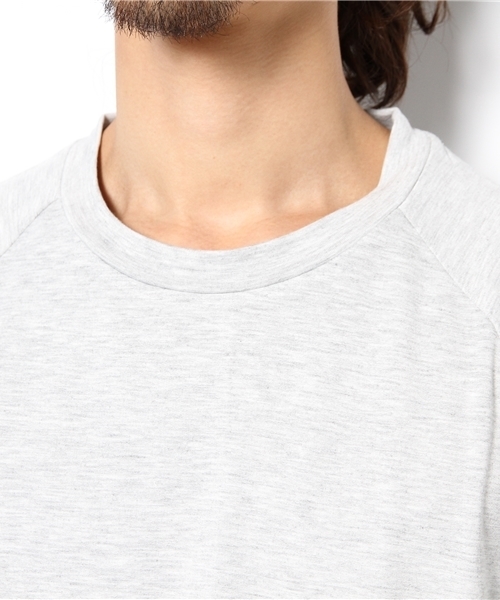 Lui's（ルイス）の「Lui's インレイロングカットソー（Tシャツ/カットソー・メンズ・ブラック/グレー/オフホワイト・FREE）」の4枚目の写真