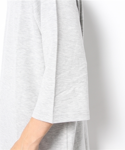 Lui's（ルイス）の「Lui's インレイロングカットソー（Tシャツ/カットソー・メンズ・ブラック/グレー/オフホワイト・FREE）」の5枚目の写真