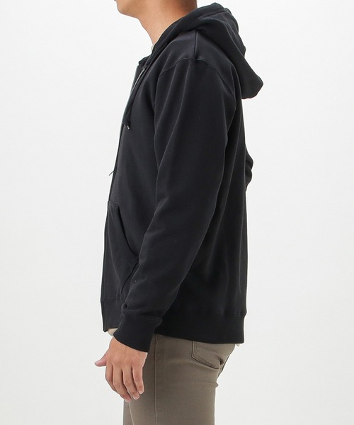 NAVY(ネイビー)の「コットン裏毛ジップパーカー(パーカー・メンズ・ホワイト/ピンク/ブルーグリーン/ネイビー/カーキ/ブラック/ベージュ/レッド/グレー/ブルー・M/XL/L)」の16枚目の写真