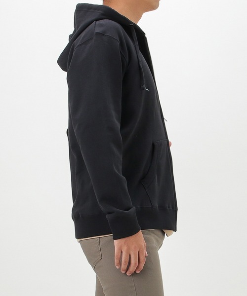 NAVY(ネイビー)の「コットン裏毛ジップパーカー(パーカー・メンズ・ホワイト/ピンク/ブルーグリーン/ネイビー/カーキ/ブラック/ベージュ/レッド/グレー/ブルー・M/XL/L)」の17枚目の写真