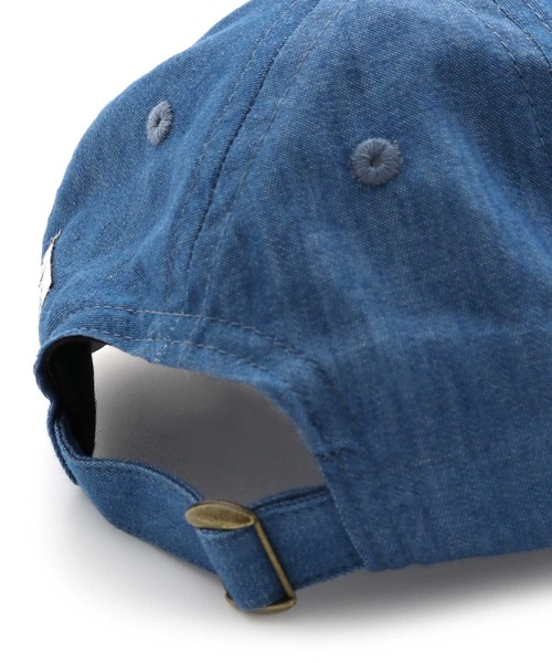 MAKE YOUR DAY（メイクユアデイ）の「やわらかバイザーキャップ（キャップ・キッズ・ブラック/ネイビー/ブルー/ベージュ/オリーブ/サーモンピンク・XS/S/L/M）」の16枚目の写真