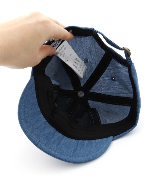 MAKE YOUR DAY（メイクユアデイ）の「やわらかバイザーキャップ（キャップ・キッズ・ブラック/ネイビー/ブルー/ベージュ/オリーブ/サーモンピンク・XS/S/L/M）」の17枚目の写真