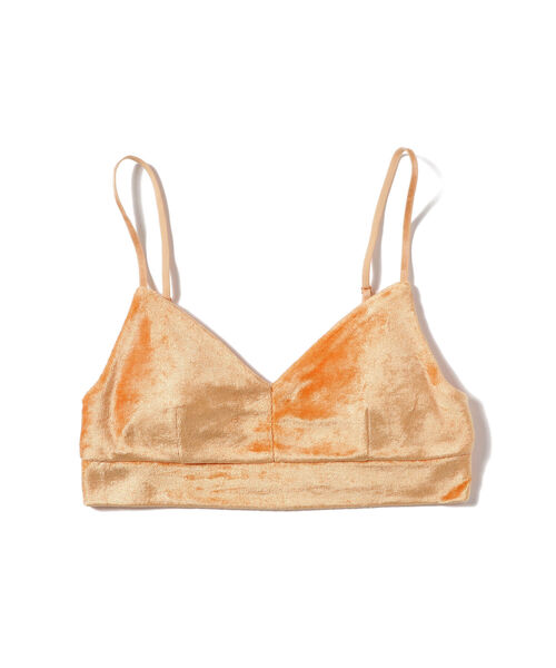 Ray BEAMS(レイビームス)の「Ray BEAMS / ベロア ブラトップ(その他トップス・レディース・ライトブルー/オレンジ・ONE SIZE)」の8枚目の写真