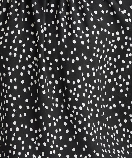 green label relaxing（グリーンレーベルリラクシング）の「FFC ドット スタンドネック ブラウス（シャツ/ブラウス・レディース・ブラック/オフホワイト・FREE）」の15枚目の写真