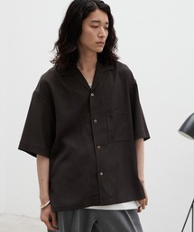 WYM LIDNM | 【WYM LIDNM】AMUNDSEN DRAPE OPEN COLLAR SHIRT(シャツ/ブラウス)