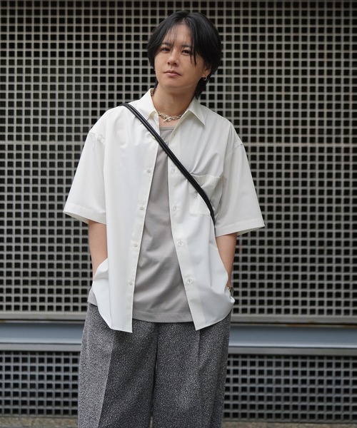 NEW BASIC MICRO SPAN BOX H/S SHIRT（シャツ/ブラウス）｜WYM LIDNM