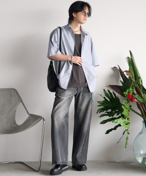 NEW BASIC MICRO SPAN BOX H/S SHIRT（シャツ/ブラウス）｜WYM LIDNM