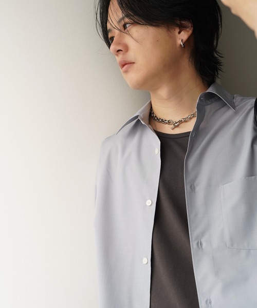 NEW BASIC MICRO SPAN BOX H/S SHIRT（シャツ/ブラウス）｜WYM LIDNM
