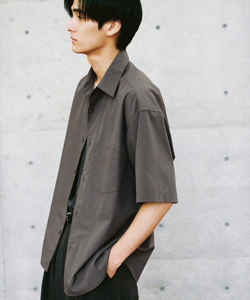 NEW BASIC MICRO SPAN BOX H/S SHIRT（シャツ/ブラウス）｜WYM LIDNM