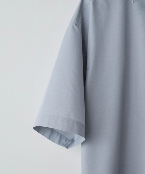 トップス NEW BASIC MICRO SPAN BOX H/S SHIRT NEW BASIC MICRO SPAN BOX H/S SHIRT（シャツ/ブラウス）｜WYM