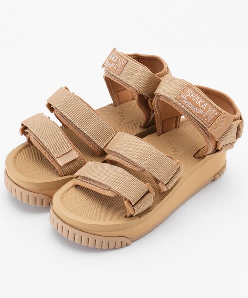FREAK'S STORE（フリークスストア）の「【WEB限定】SHAKA/シャカ　NEO BUNGY PLATFORM/ネオバンジー プラットフォーム（スポーツサンダル/フラットサンダル/ボリュームソールサンダル）（サンダル・レディース・ブラック/ベージュ/ダークブラウン/ナチュラル/グレー・6/5）」の11枚目の写真