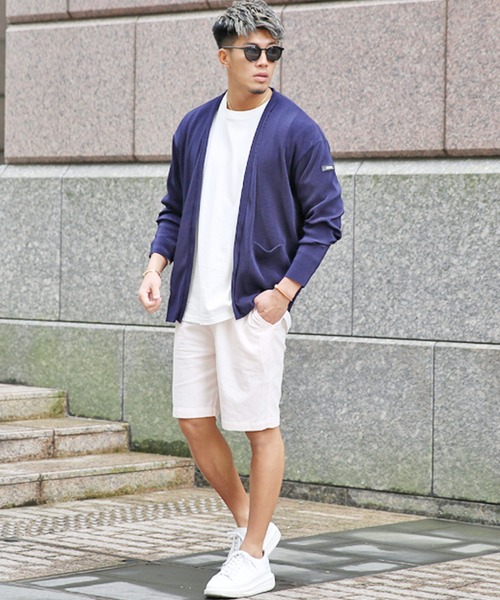 JOKER（ジョーカー）の「季節を彩るツウな一本。 パナマイージーハーフパンツ メンズ 春服（その他パンツ・メンズ・ピンク/ホワイト系その他/ネイビー/ホワイト/ブルー系その他/ミント/イエロー/ベージュ/ネイビー系1/ブルー・XL/L/M）」の22枚目の写真