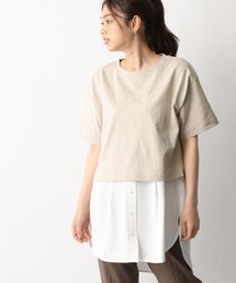 GLOBAL WORK | 2SETレイヤードT半袖/942533(Tシャツ/カットソー)