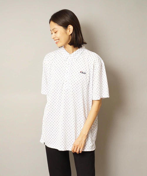 FILA GOLF(フィラゴルフ )の「【FILA:フィラゴルフ】半袖ポロシャツ / ゴルフウェア(ポロシャツ・メンズ・ネイビー/ホワイト/サックスブルー・X-LARGE/LARGE/MEDIUM/XX-LARGE)」の5枚目の写真