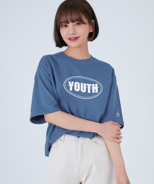ACOVER(オコボ)の「『ACOVER/オコボ』CUTTING YOUTH T-SHIRTS/カッティングユースデザイン 半袖Tシャツ(Tシャツ/カットソー・レディース・ホワイト/ライトグレー/ブラック/イエロー/オレンジ/インディゴブルー/ライトパープル・M)」の4枚目の写真