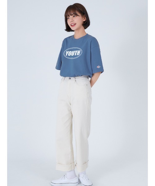ACOVER(オコボ)の「『ACOVER/オコボ』CUTTING YOUTH T-SHIRTS/カッティングユースデザイン 半袖Tシャツ(Tシャツ/カットソー・レディース・ホワイト/ライトグレー/ブラック/イエロー/オレンジ/インディゴブルー/ライトパープル・M)」の17枚目の写真
