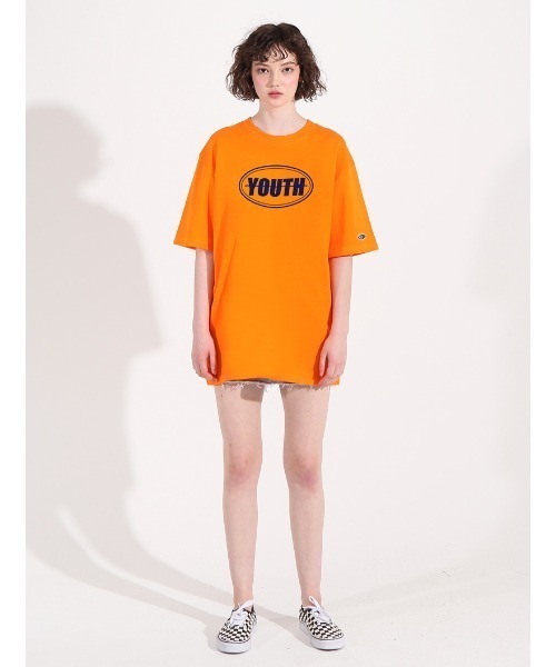 ACOVER(オコボ)の「『ACOVER/オコボ』CUTTING YOUTH T-SHIRTS/カッティングユースデザイン 半袖Tシャツ(Tシャツ/カットソー・レディース・ホワイト/ライトグレー/ブラック/イエロー/オレンジ/インディゴブルー/ライトパープル・M)」の21枚目の写真