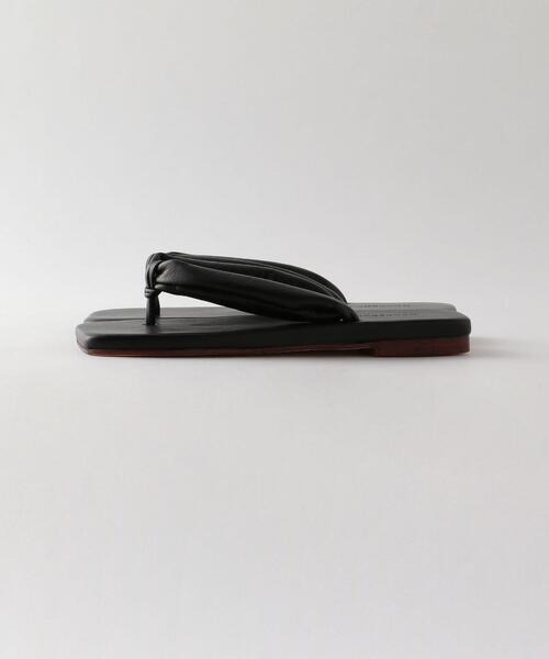 ＜WANDERUNG＞LEATHER TONG SANDALS/サンダル