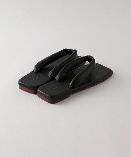 ＜WANDERUNG＞LEATHER TONG SANDALS/サンダル