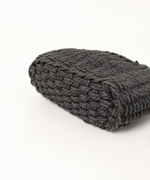 Cheek（チーク）の「雑材ミニトート（トートバッグ・レディース・ブラウン/ブラック/アイボリー・FREE）」の5枚目の写真