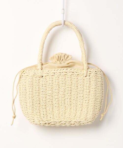 Cheek（チーク）の「雑材ミニトート（トートバッグ・レディース・ブラウン/ブラック/アイボリー・FREE）」の21枚目の写真