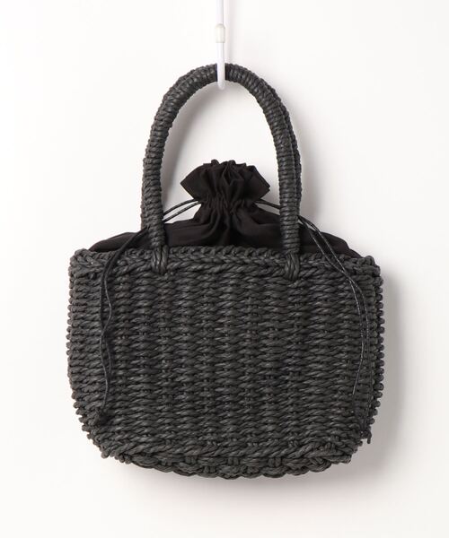 Cheek（チーク）の「雑材ミニトート（トートバッグ・レディース・ブラウン/ブラック/アイボリー・FREE）」の22枚目の写真