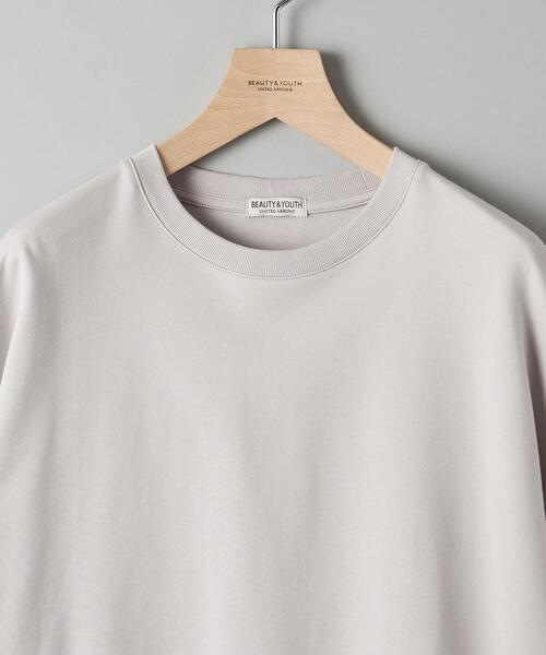 BEAUTY&YOUTH UNITED ARROWS（ビューティーアンドユースユナイテッドアローズ）の「BY カネマサメリヤス メローコットン ライトスウェット Tシャツ（Tシャツ/カットソー・メンズ・ホワイト/ネイビー/オリーブ/マスタード/ナチュラル・S/M/L/XL）」の8枚目の写真