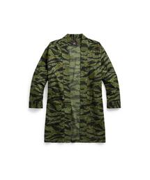 RRL（ダブル アール エル）の「（限定コレクション）カモ コットンリネン オープンフロント トップ（その他トップス）」