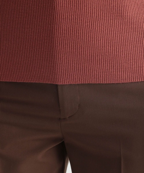 Andemiu（アンデミュウ）の「ラインキリカエノースリーブニット957091（ニット/セーター・レディース・ブラック/ピンク/アイボリー・FREE）」の7枚目の写真