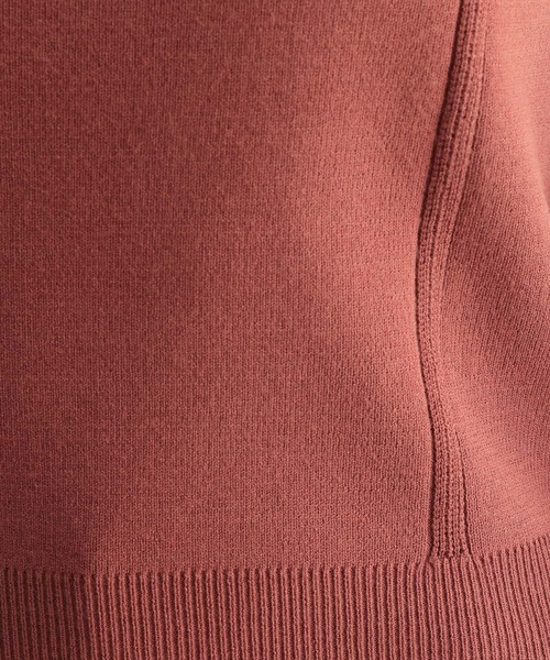 Andemiu（アンデミュウ）の「ラインキリカエノースリーブニット957091（ニット/セーター・レディース・ブラック/ピンク/アイボリー・FREE）」の22枚目の写真