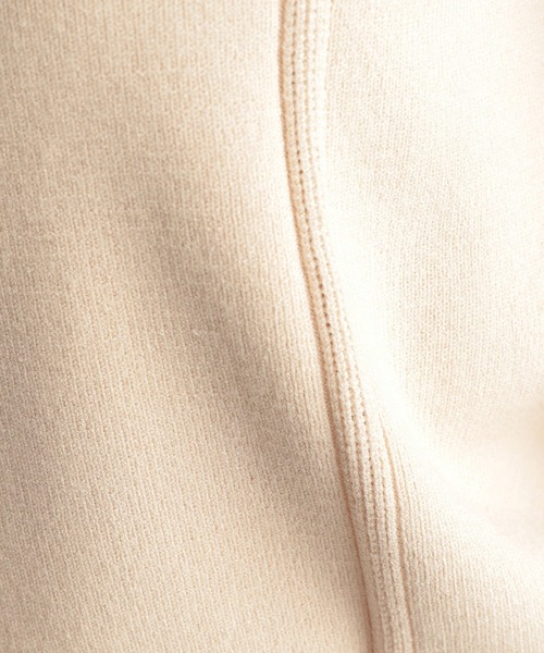 Andemiu（アンデミュウ）の「ラインキリカエノースリーブニット957091（ニット/セーター・レディース・ブラック/ピンク/アイボリー・FREE）」の16枚目の写真