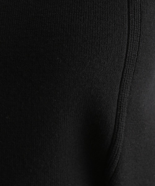 Andemiu（アンデミュウ）の「ラインキリカエノースリーブニット957091（ニット/セーター・レディース・ブラック/ピンク/アイボリー・FREE）」の19枚目の写真