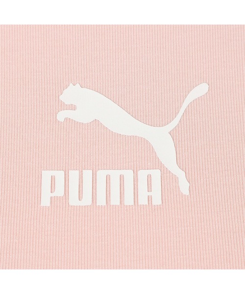 PUMA（プーマ）の「PUMA プーマ CLASSICS フィッティド Tシャツ ウィメンズ（Tシャツ/カットソー・レディース・ライトピンク/ブラック系その他・SMALL/MEDIUM/LARGE/X-SMALL）」の11枚目の写真